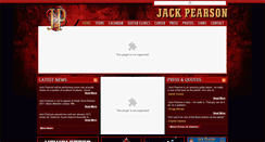 Desktop Screenshot of jackpearson.com