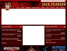 Tablet Screenshot of jackpearson.com